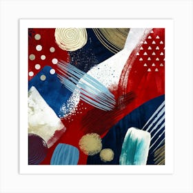 Abstract Painting 107 Art Print