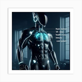 Futuristic Man 86 Art Print