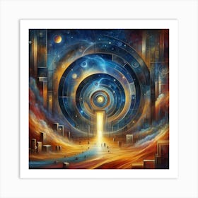 Portal To The Universe Art Print