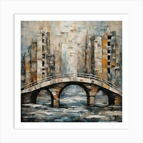 Derelict City Outskirts Art Print