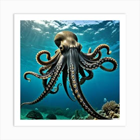 Octopus 8 Art Print