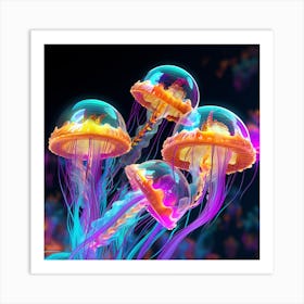 Jellyfish 12 Art Print