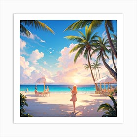 Aesthetic series: The Vacation  Art Print