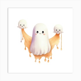 Ghosts 1 Art Print