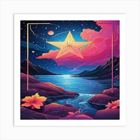 Starry Night Art Print