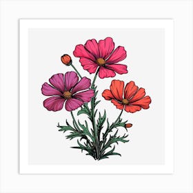 Flowers Art Print