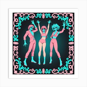 Sexy Girls 19 Art Print