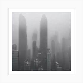 New York City Fog Art Print