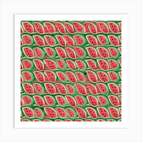 Watermelonpattern 1 Art Print