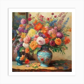 Summer Bouquet Art Print