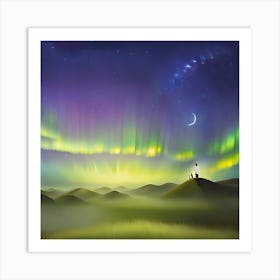 Aurora Borealis Art Print