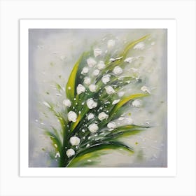 Flower of Lilies of the valley 1 Art Print