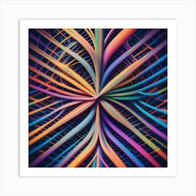 Abstract Fractal Art 10 Art Print