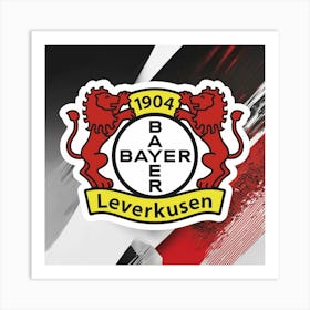 Bayer 04 Leverkusen Logo Wall Art 17 Art Print