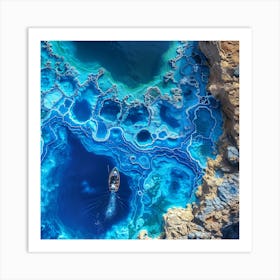 Blue Lagoon Art Print