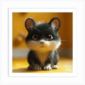 Cute Cat 10 Art Print