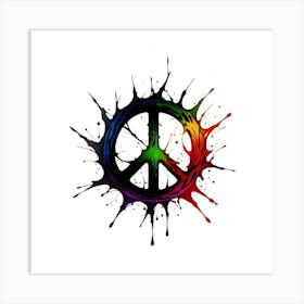 Peace Sign 1 Art Print