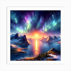 Aurora S Symphony 16 Art Print