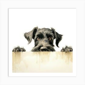 Schnauzer 19 Art Print