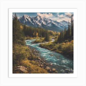 Saskatchewan River Art Print