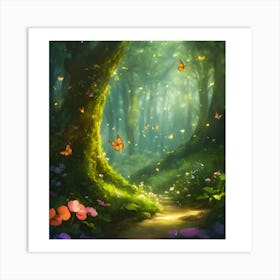 Fairy Forest Art Print