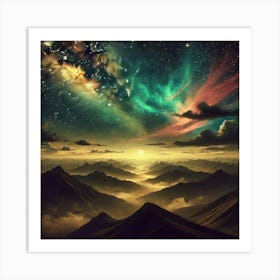 Space - Space Stock Videos & Royalty-Free Footage 1 Art Print