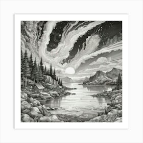 Sasquatch 5 Art Print