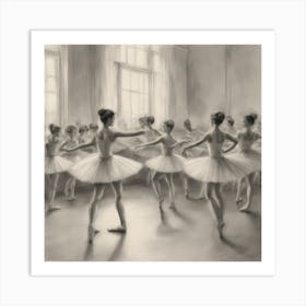 Ballet Dancers 1 Art Print