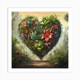 Heart Of The Forest 2 Art Print