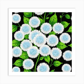 Chrysanthemums 32 Art Print