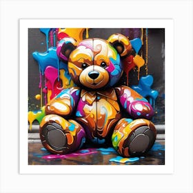 Teddy Bear Art Print