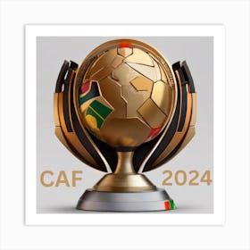 Caf 2024 Trophy Affiche