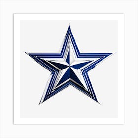 Dallas Cowboys Logo 1 Art Print