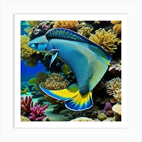 Coral Reef Fish 1 Art Print