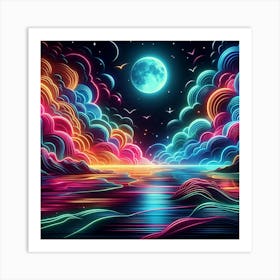 Psychedelic Art 1 Art Print