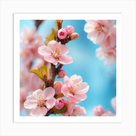 Cherry Blossoms 1 Art Print