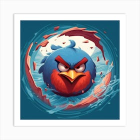 Angry Birds Art Print