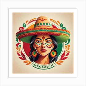 Mexican Girl 90 Art Print