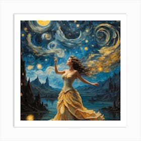 Starry Night Art Print