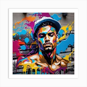 Graffiti Artist 1 Art Print