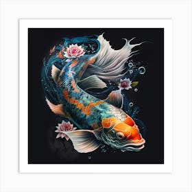 Koi Fish 5 Art Print