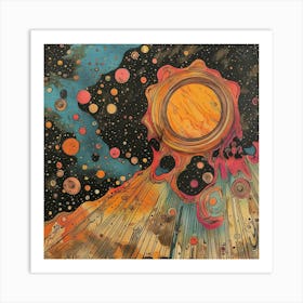 'Solar Eclipse' Art Print