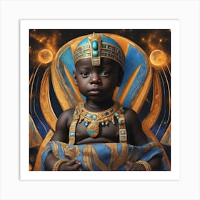 Divine Melanin Prince 333 Art Print