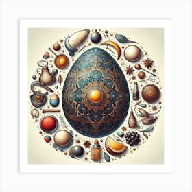 Easter Egg 9 Art Print