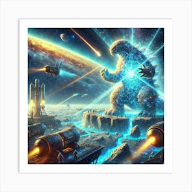 Cosmic Awakening Art Print