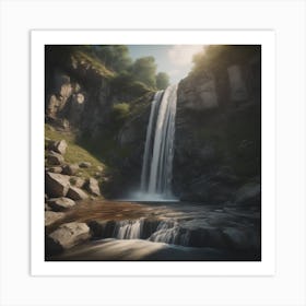 Waterfall Art Print