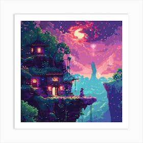 Pixel Art 13 Art Print