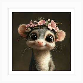 Cute Little Squirrel 3 Poster