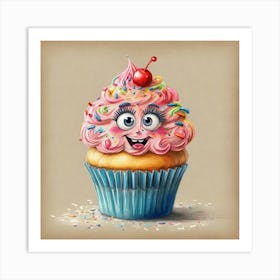 Cupcake 6 Art Print