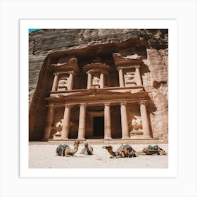 Petra Art Print